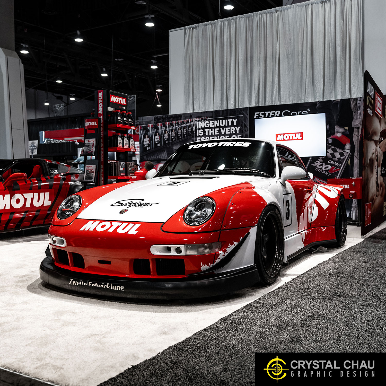 Porsche 997 RWB 993 Widebody Motul
