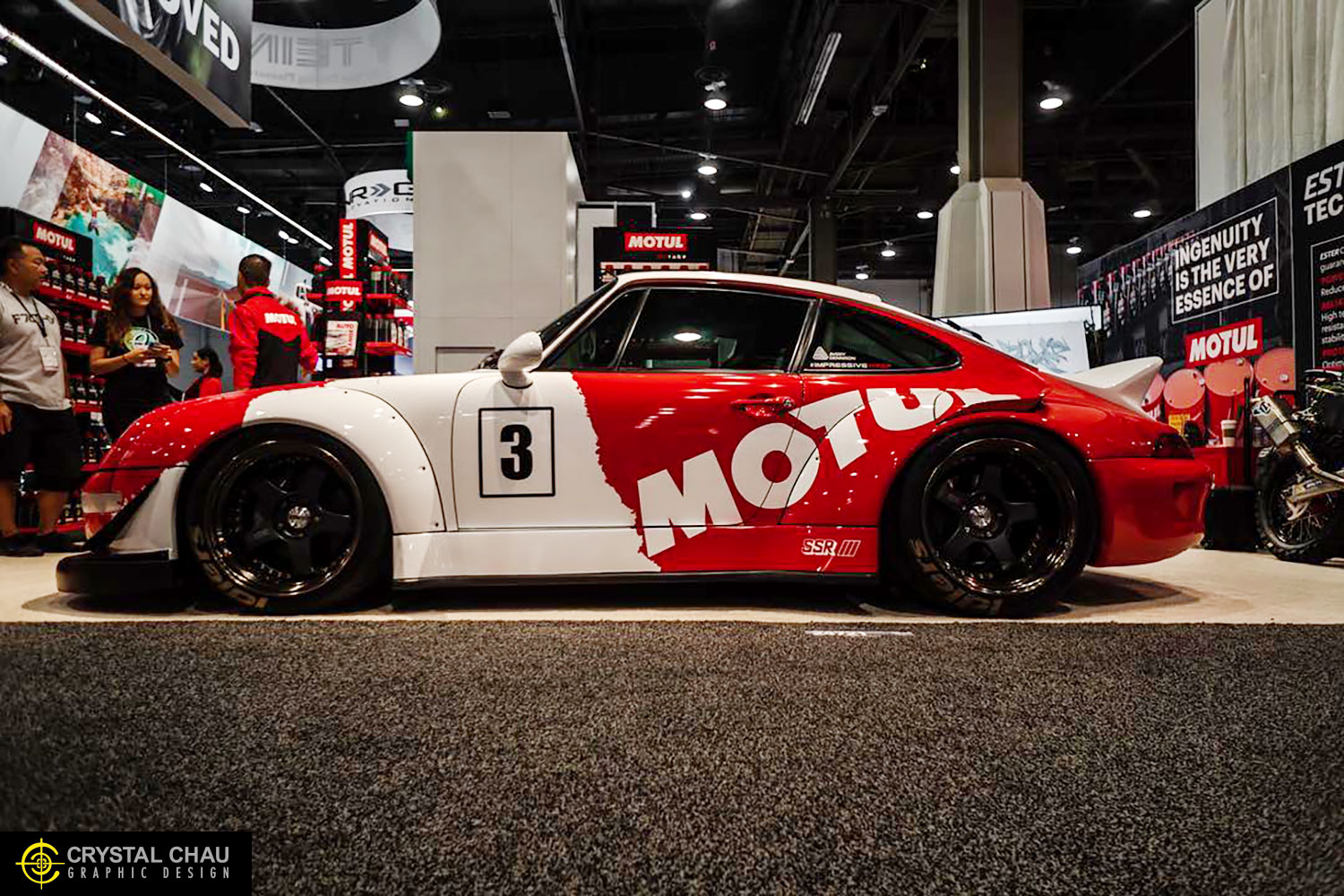 Porsche 997 RWB 993 Widebody Motul