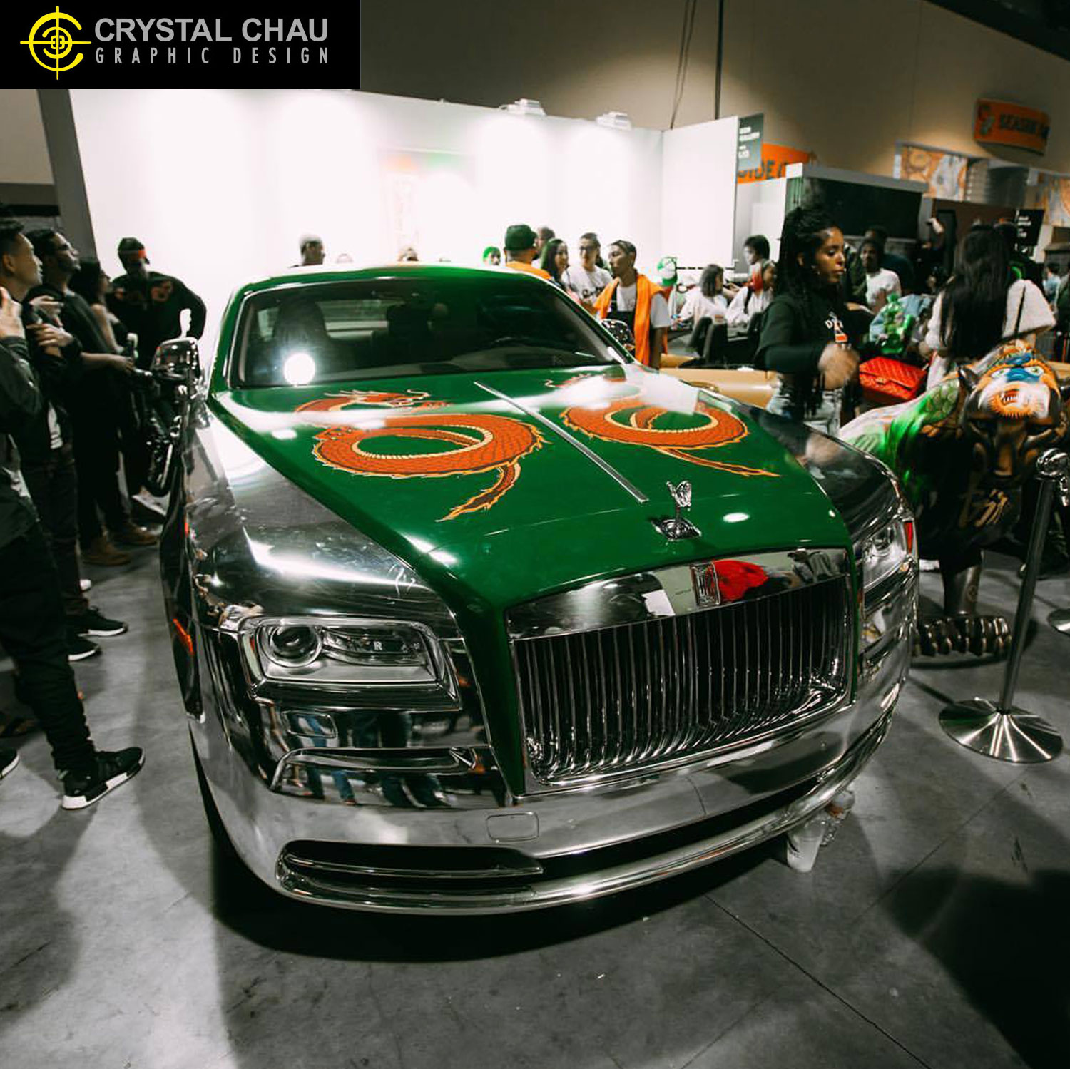 Rolls Royce Wraith Chrome Tyga