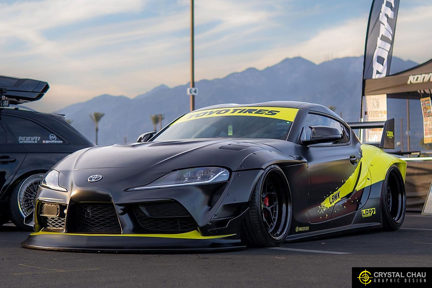 Toyota Supra A91 LBWK Yeezy