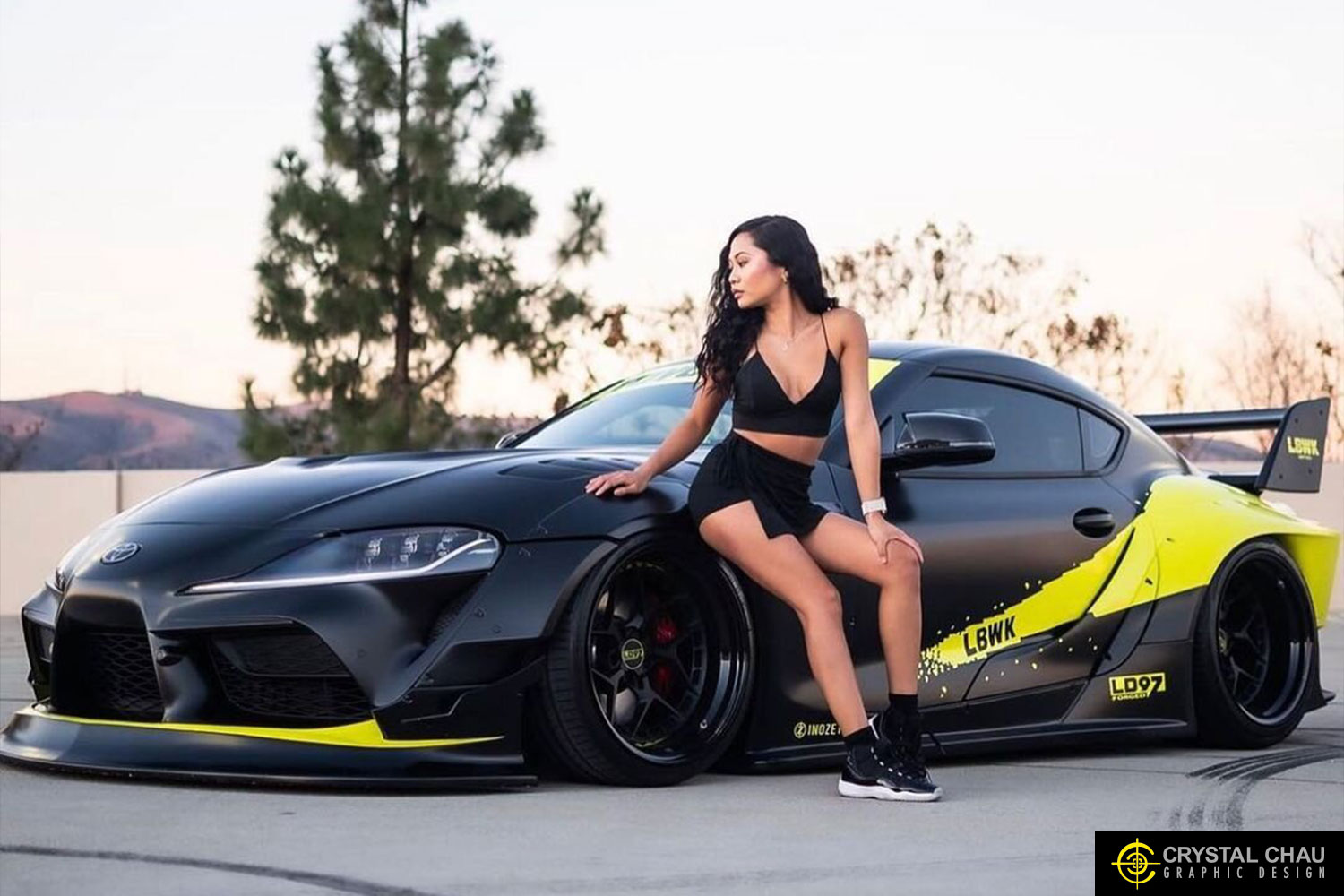 Toyota Supra A91 LBWK Yeezy