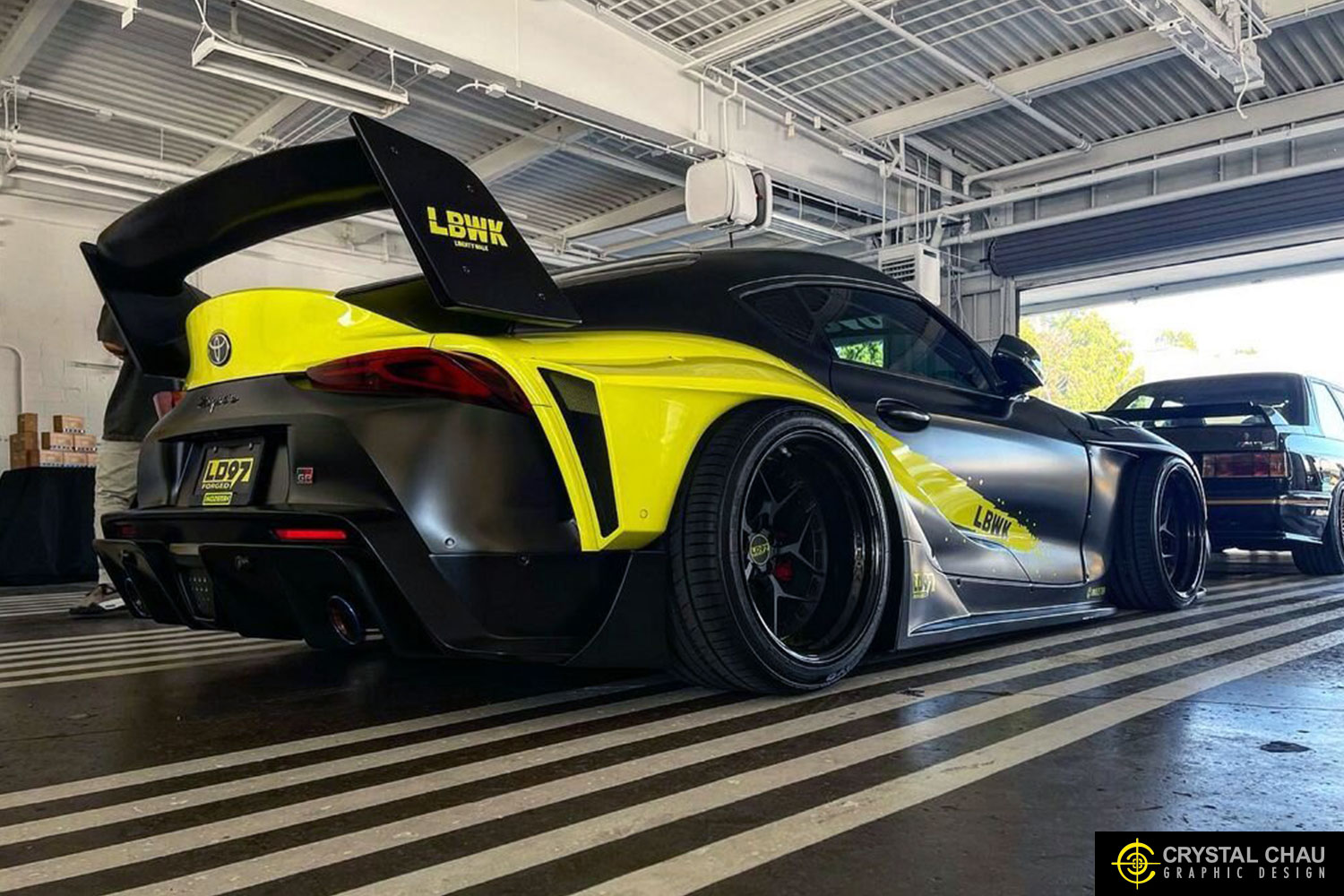 Toyota Supra A91 LBWK Yeezy
