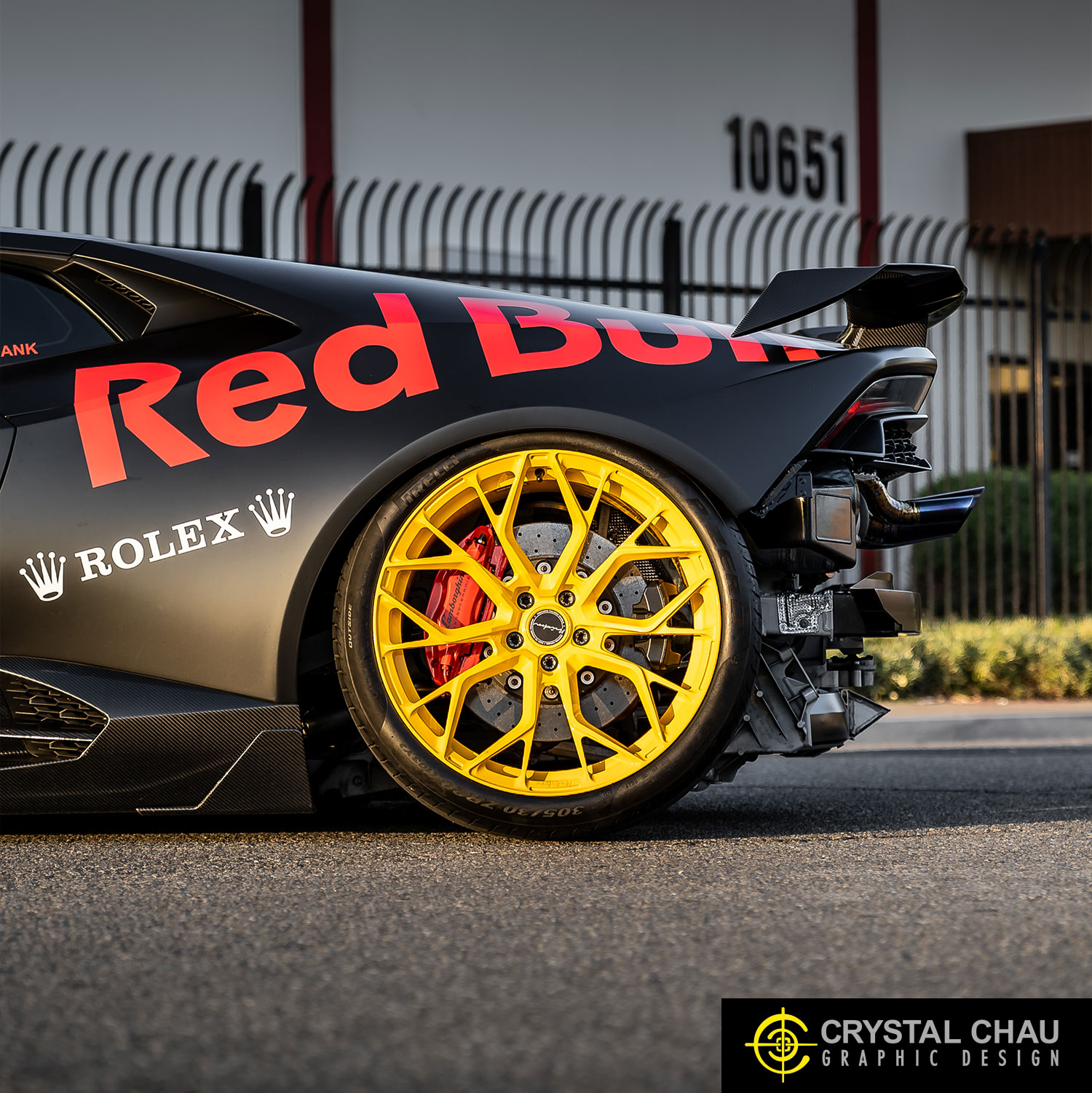 Lamborghini Huracan Twin Turbo Red Bull