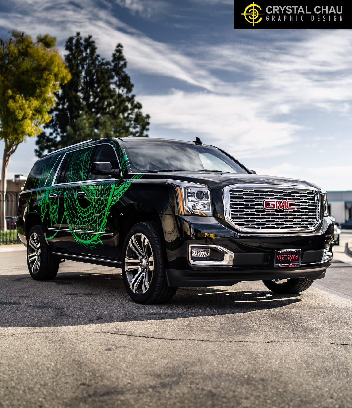 GMC Yukon XL Tyga Vietraw Dragon