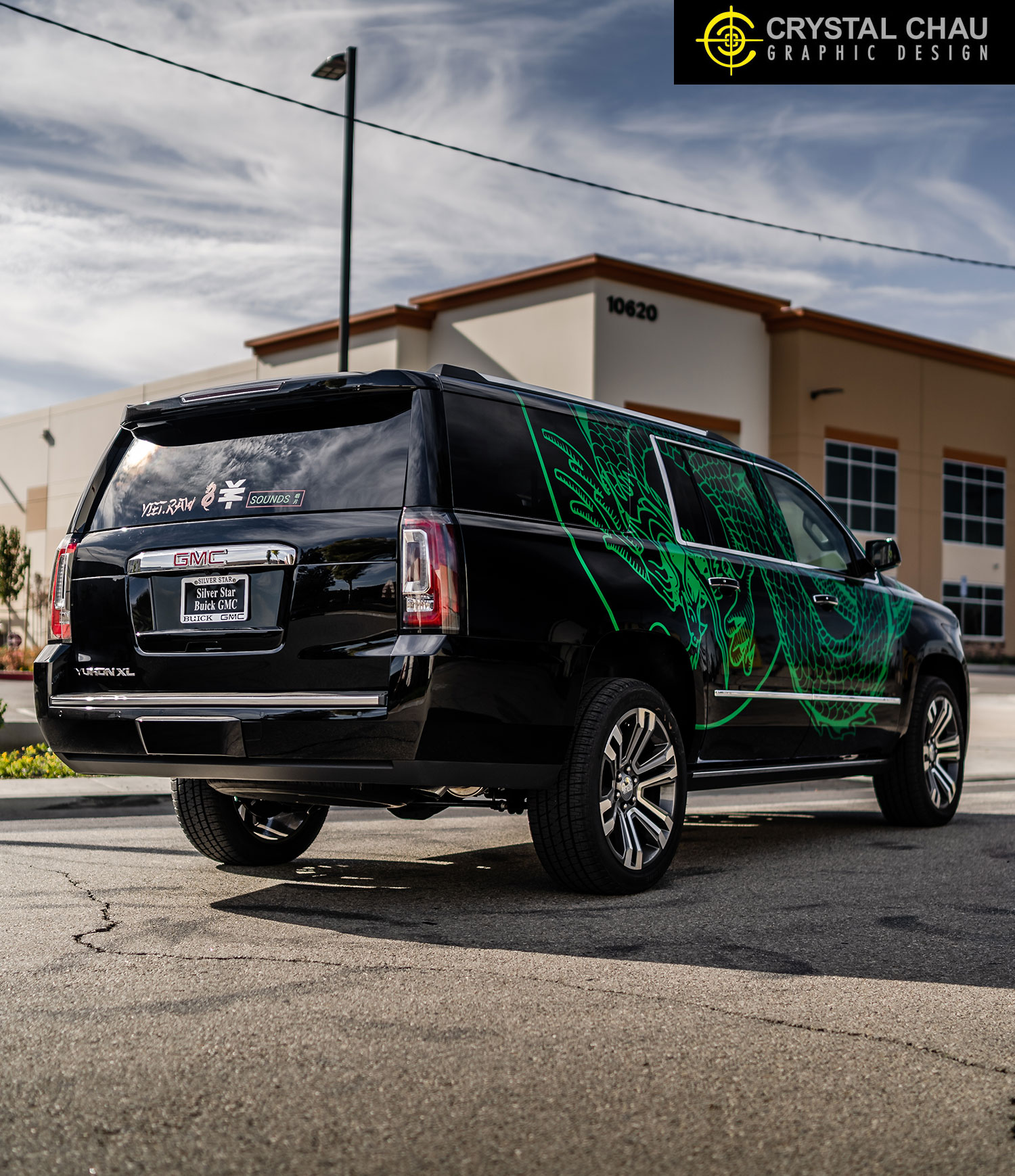 GMC Yukon XL Tyga Vietraw Dragon