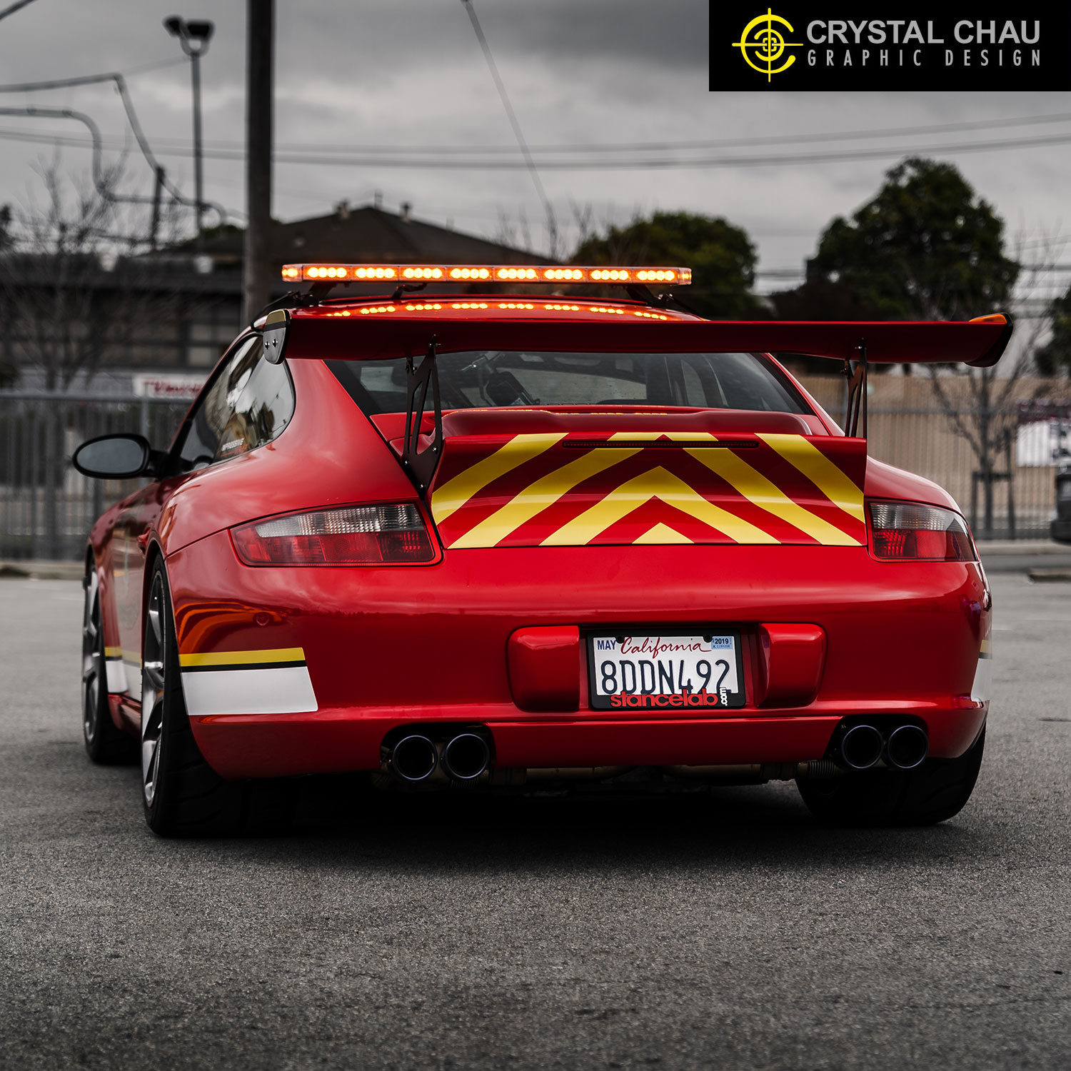 Porsche 997 GT3 Fire Truck San Francisco FD