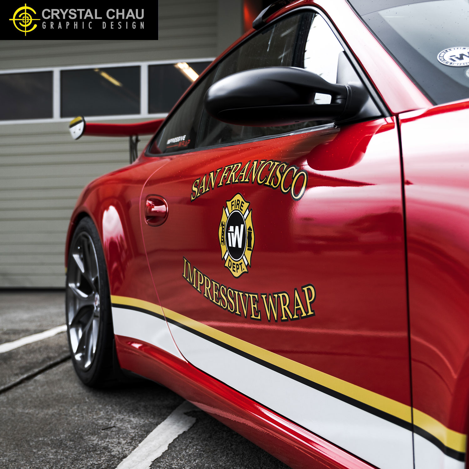 Porsche 997 GT3 Fire Truck San Francisco FD