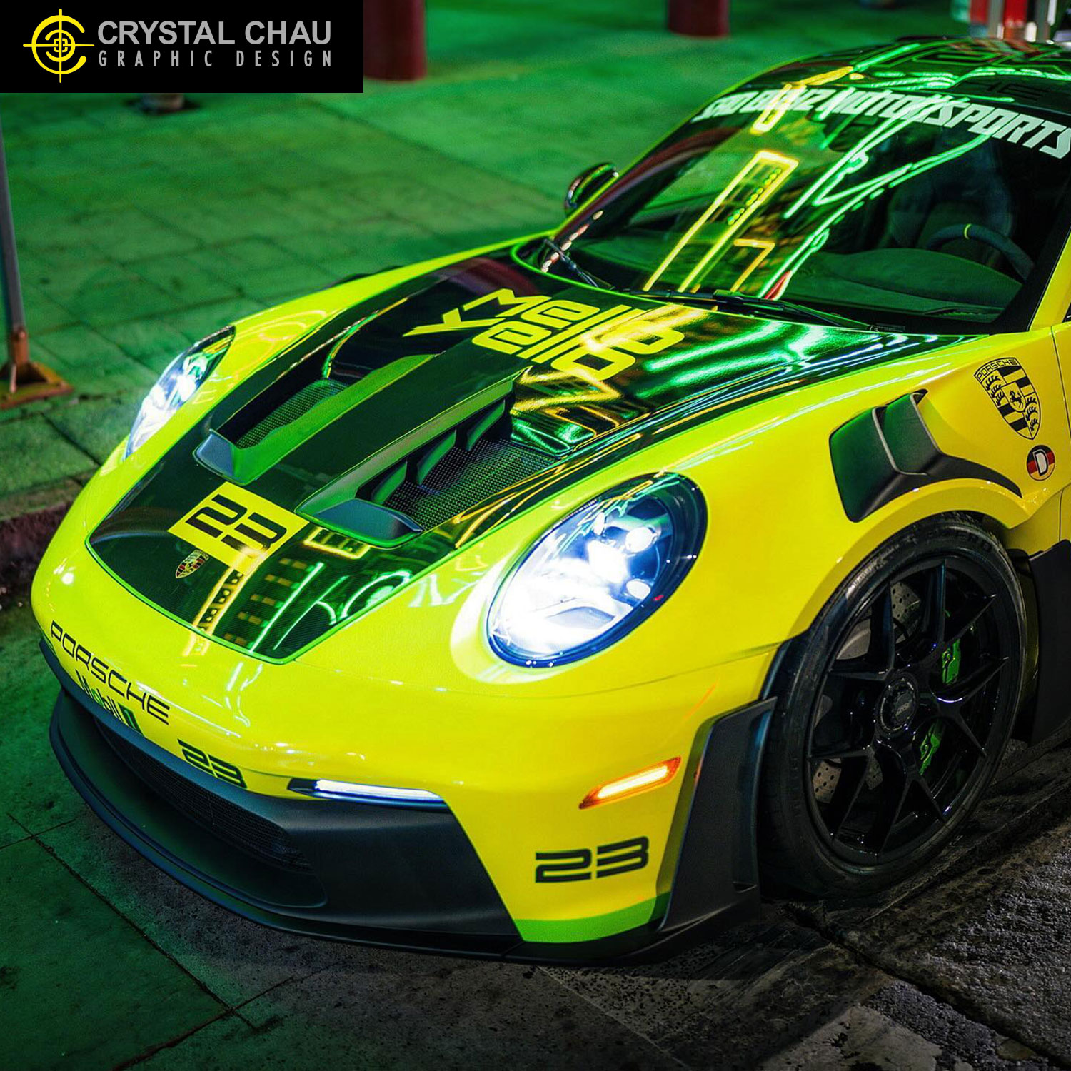 Porsche GT3RS Forza Mello Yello Junior H